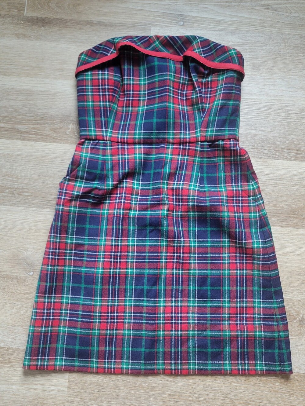 NWT Vineyard Vines Plaid Mini Dress
